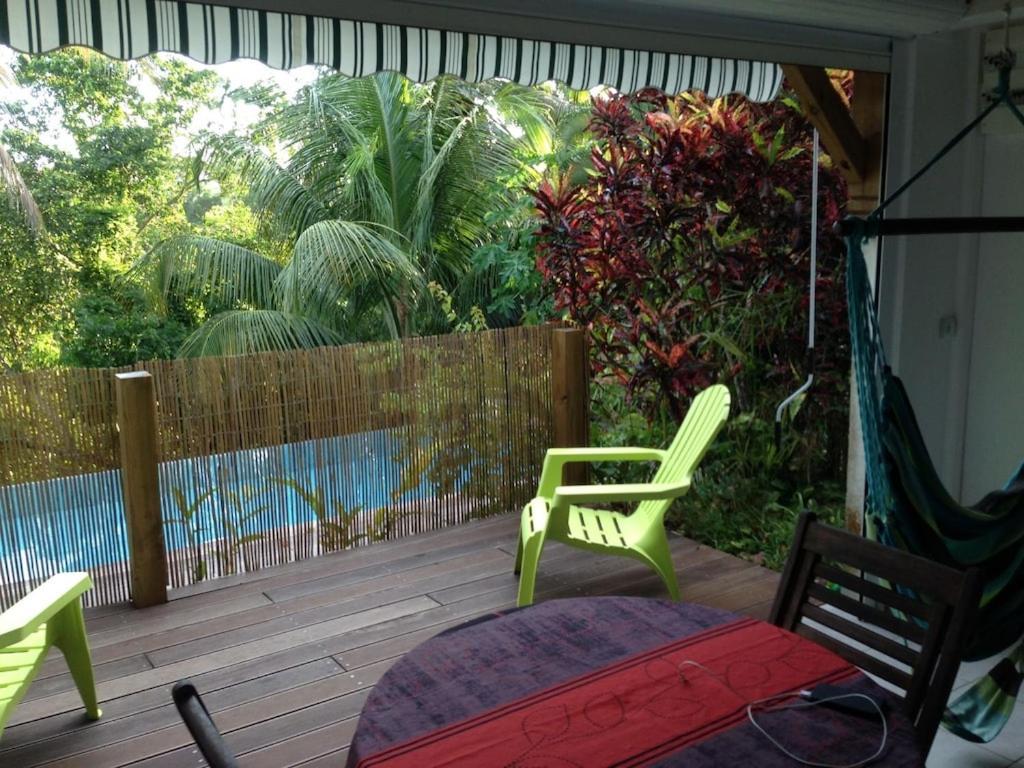 Confortable T1 Le Gosier, Wi-Fi, Piscine Dans Gite 哥西尔 外观 照片